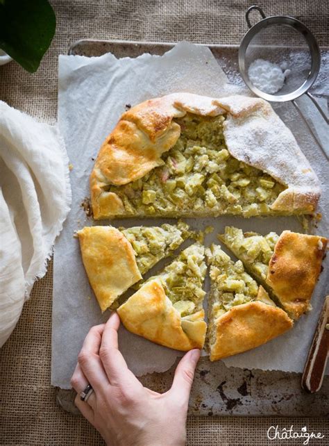 Tarte Rustique La Rhubarbe Et Aux Amandes Blog De Ch Taigne