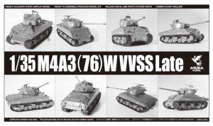 アスカモデル 35 043 1 35 M4A3 76 W VVSS 後期型 M S Models Web Shop