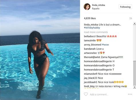 Pics Linda Mtoba Shows Off Her Gorgeous Bikini Body Okmzansi