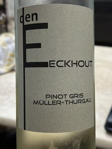 Den Eeckhout Pinot Gris M Ller Thurgau Vivino Us