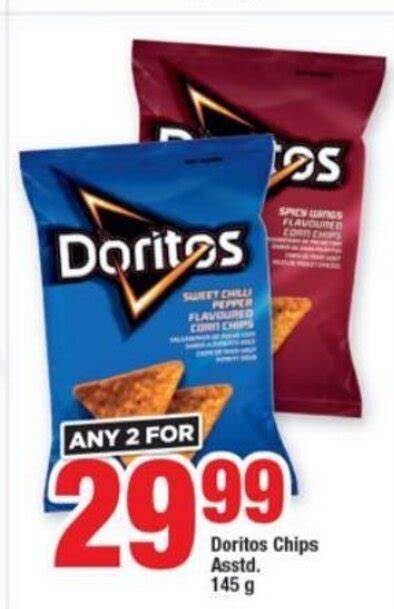 Doritos Chips Asstd 145g Offer At OK Foods