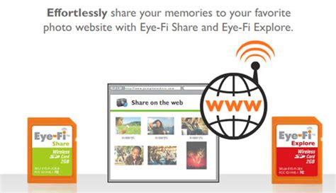 eye fi sd card  camera wireless trendy gadget