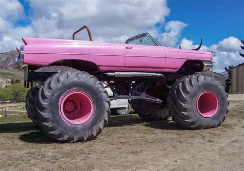 Pinky Truck Pink Truck Show Trucks Big Trucks