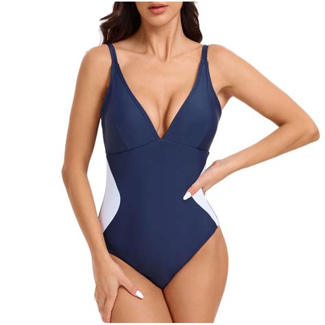 Miluxas Women's One Piece Swimsuit Slimming Tummy Control Bathing Suit