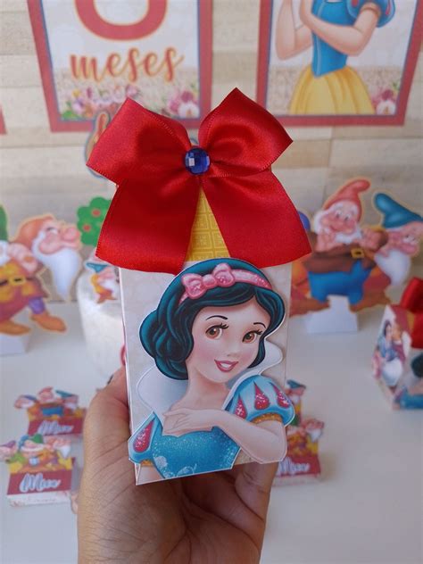 Kit Só Um Bolinho Branca de Neve Elo7 Produtos Especiais