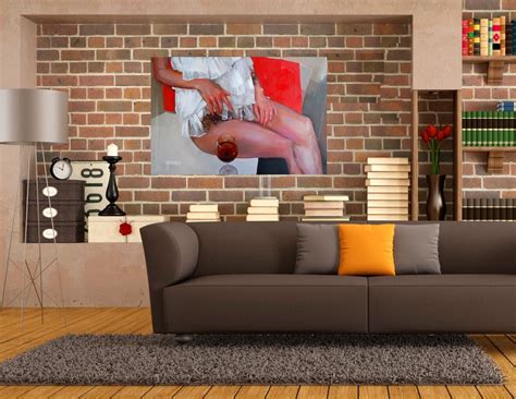 Erotic Art Oil Painting Original Art Sex Art Modern Art Nude Art Sensual Art Erotic Nudity