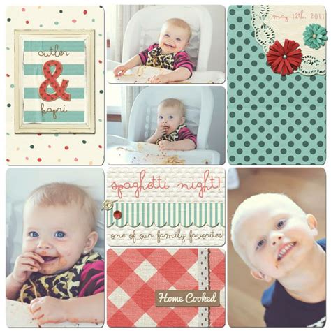 Layout Using Baked Fresh Digital Scrapbook Kit By Magical Scraps