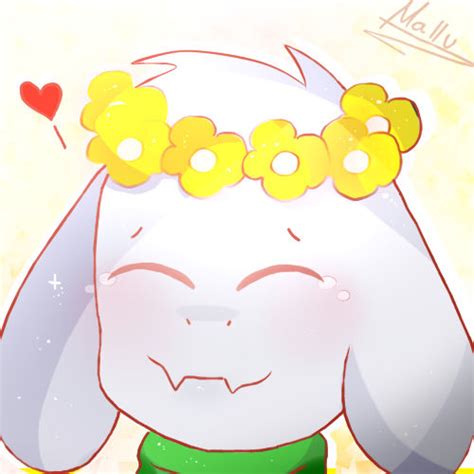 Asriel Undertale By Malluuh On Deviantart