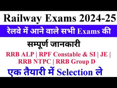 Railway New Upcoming Vacancy Rrb Alp Rpf Constable Si Rrb