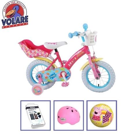 V Lo Pour Enfants Volare Peppa Pig Pouces Rose Avec Casque