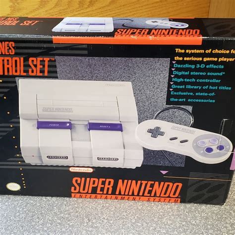 Snes Repro Box Etsy