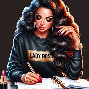 Manifest Png Fashion Clipart Boss Babe Girl Boss Lady Boss Commercial Use Png For Shirts