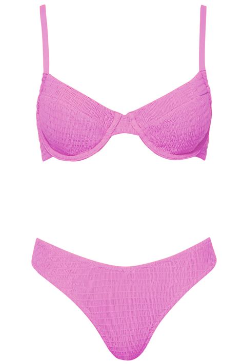 Cabo Bikini Baby Pink Set Premium Swim Resort Wear