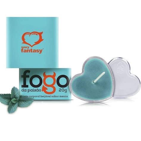 Kit Vela Beijável Fogo Da Paixão g Sexy Fantasy Sex Shop Loja