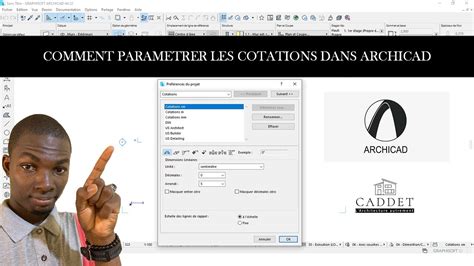 Tuto Archicad Comment Parametrer Les Cotations Dans Archicad Youtube