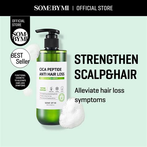 Somebymi Cica Peptide Anti Hair Loss Derma Scalp Shampoo 285ml [ [anti Hair Loss Damaged Hair