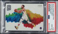 Panini Spectra Color Blast Stephen Curry Psa Gem Mint