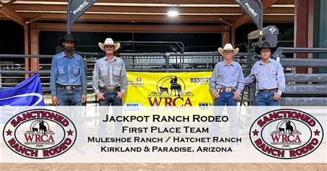 2022 Jackpot Ranch Rodeo Results