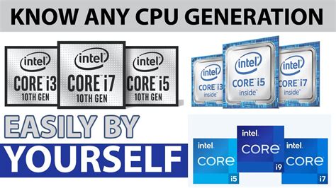 How To Know Any Cpu Processor Generation Youtube