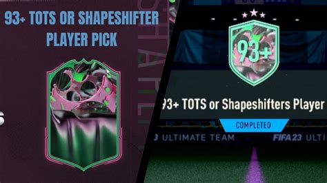 Tots Or Shapeshifter Player Pick Youtube