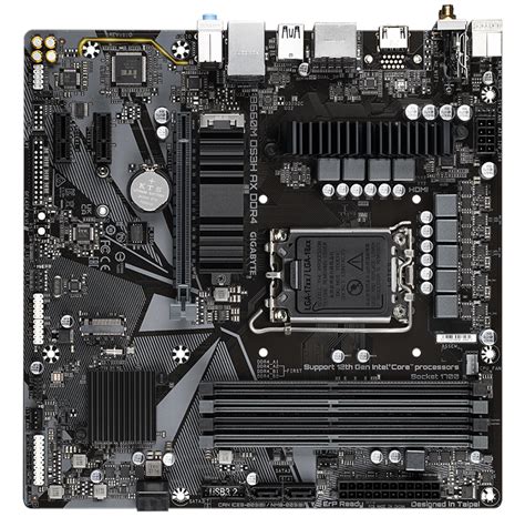 GIGABYTE B660M DS3H AX DDR4 Mainboard - Intel B660 - Intel LGA1700 ...