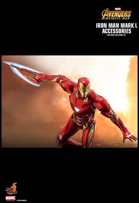 Avengers Infinity War Iron Man Mark L Accesories Hot Toys