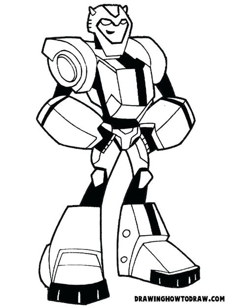 Bumblebee Transformer Coloring Page At Getcolorings Free