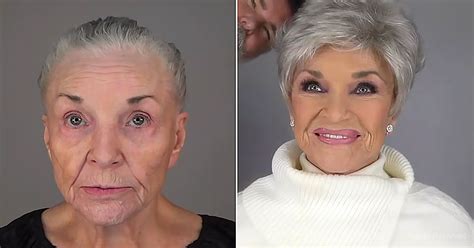 An 80 Year Old Transforms Her Appearance And Shares Her Favorite Makeup