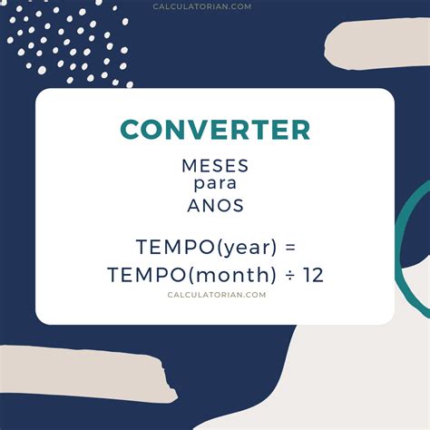 80 Mês É Quantos Anos - Converter De Meses Para Anos