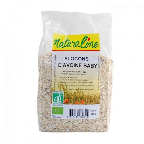 Naturaline Flocons D Avoine Baby Bio G