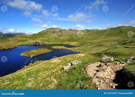 angle tarn stock photo image  path pavement farmland