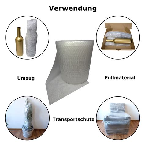 rolle luftpolsterfolie cm     noppenfolie blasenfolie