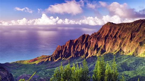 Na Pali Coast Park in Hawaii