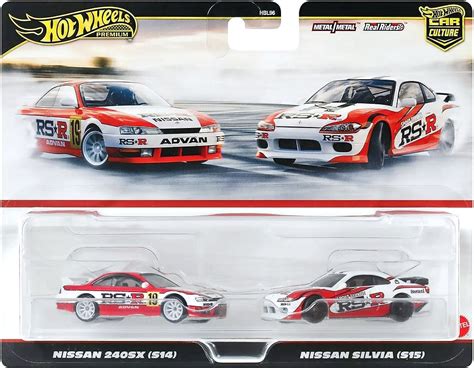 Copy Of Hot Wheels Premium Pack Rs R Nissan Sx S And Nissan Silvia S Mini World