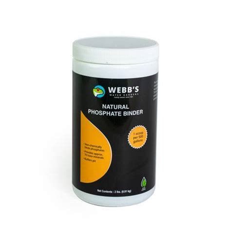 Natural Phosphate Binder For Pond Water Webb S Water Gardens