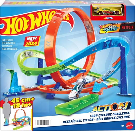 Hot Wheels Zestaw Tor samochodowy Zakręcone Tornado autko HTK Cena Opinie