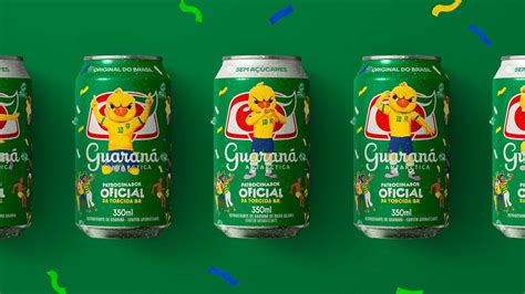 Guaraná Antarctica Lança Latas Comemorativas Com O Canarinho Gkpb