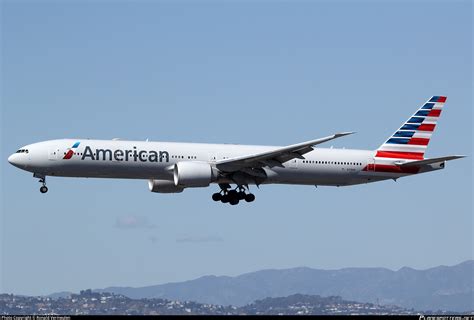 N An American Airlines Boeing Er Photo By Ronald Vermeulen