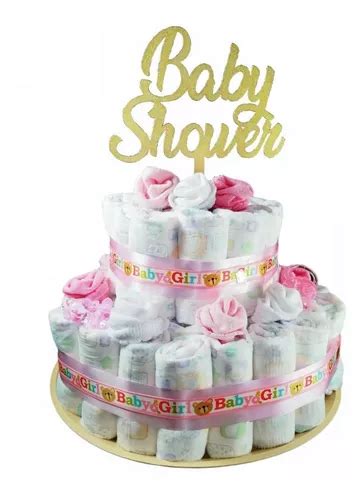 Pastel De Pa Ales Baby Shower Futura Mam Bienvenida Capas Cuotas