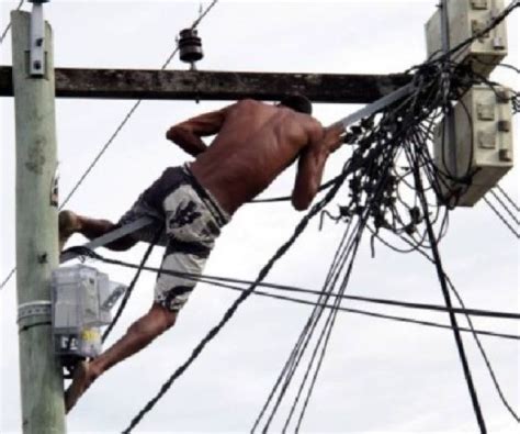 Not Cias Homem Morre Eletrocutado Ao Tentar Realizar Gato Em Poste