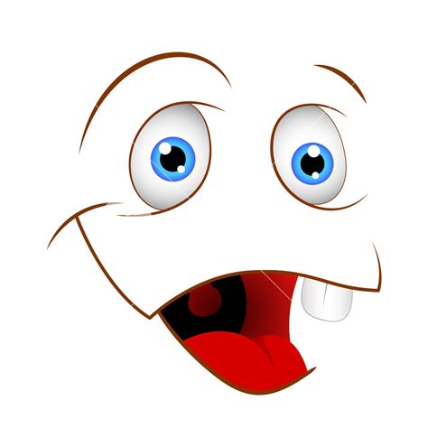 cartoon vector happy face royalty  stock image storyblocks