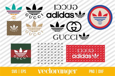 Adidas Gucci Svg Bundle Vectoranger