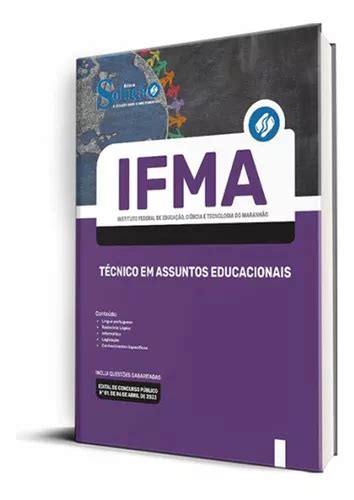 Apostila Ifma 2023 Técnico Em Assuntos Educacionais De Professores