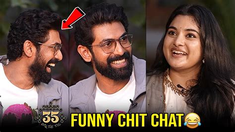 Rana Funny Chit Chat With 35 Chinna Katha Kaadu Movie Team Nivetha