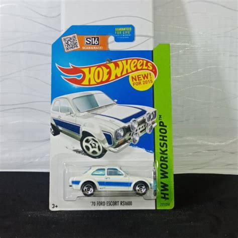 Hot Wheels Ford Escort RS Shopee Malaysia