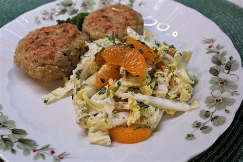 Chinakohlsalat Mit Frischk Se Mandarinen Dressing Von Kassiopeiacr