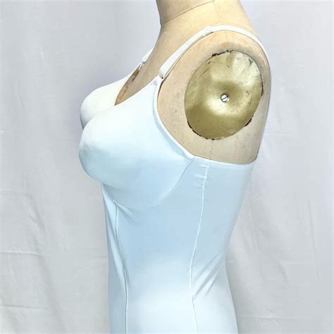 Vintage Intimates Sleepwear Vintage Cabernet One Piece Girdle Shapewear Bra Slip Lingerie