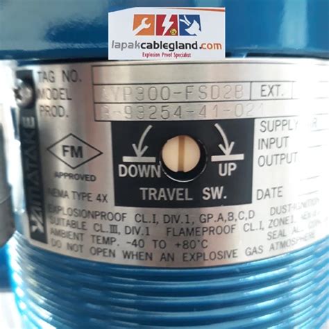 jual smart control valve positioner yamatake avp azbil depok lapak