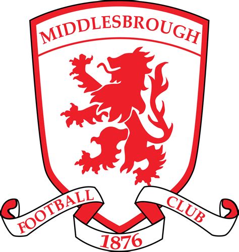 Middlesbrough FC Football Team Logos, Soccer Logo, Premier League ...