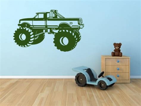 Monster Truck Wall Sticker Kids | Wall Stickers Store - UK shop with ...